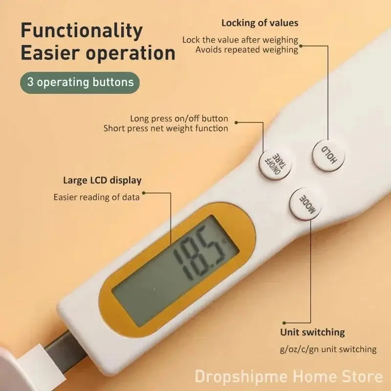 Digital Spoon Scale 500g/0.1g
