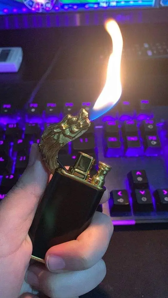 Dragon Lighter – Stylish Refillable Pocket Lighter