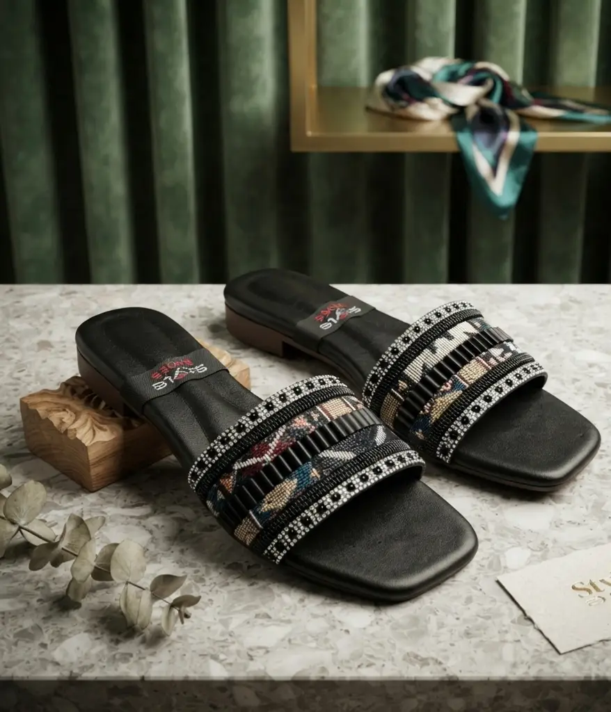Women's Satin Fancy Flats
