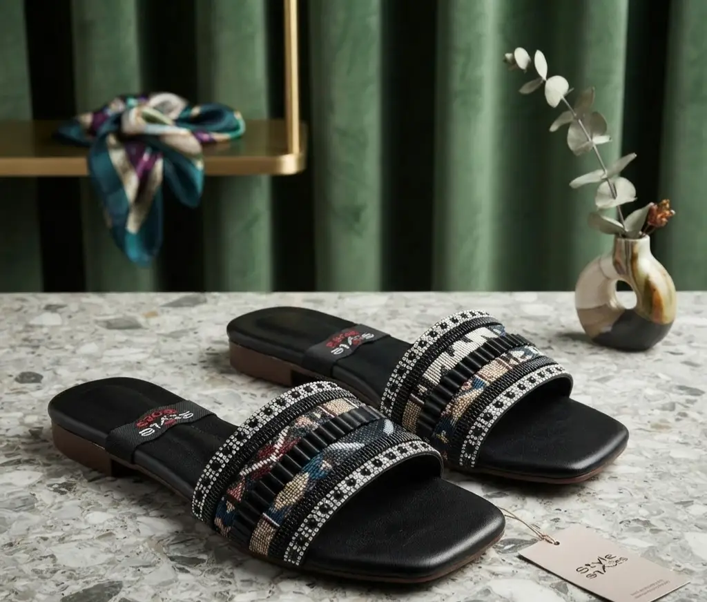 Women's Satin Fancy Flats