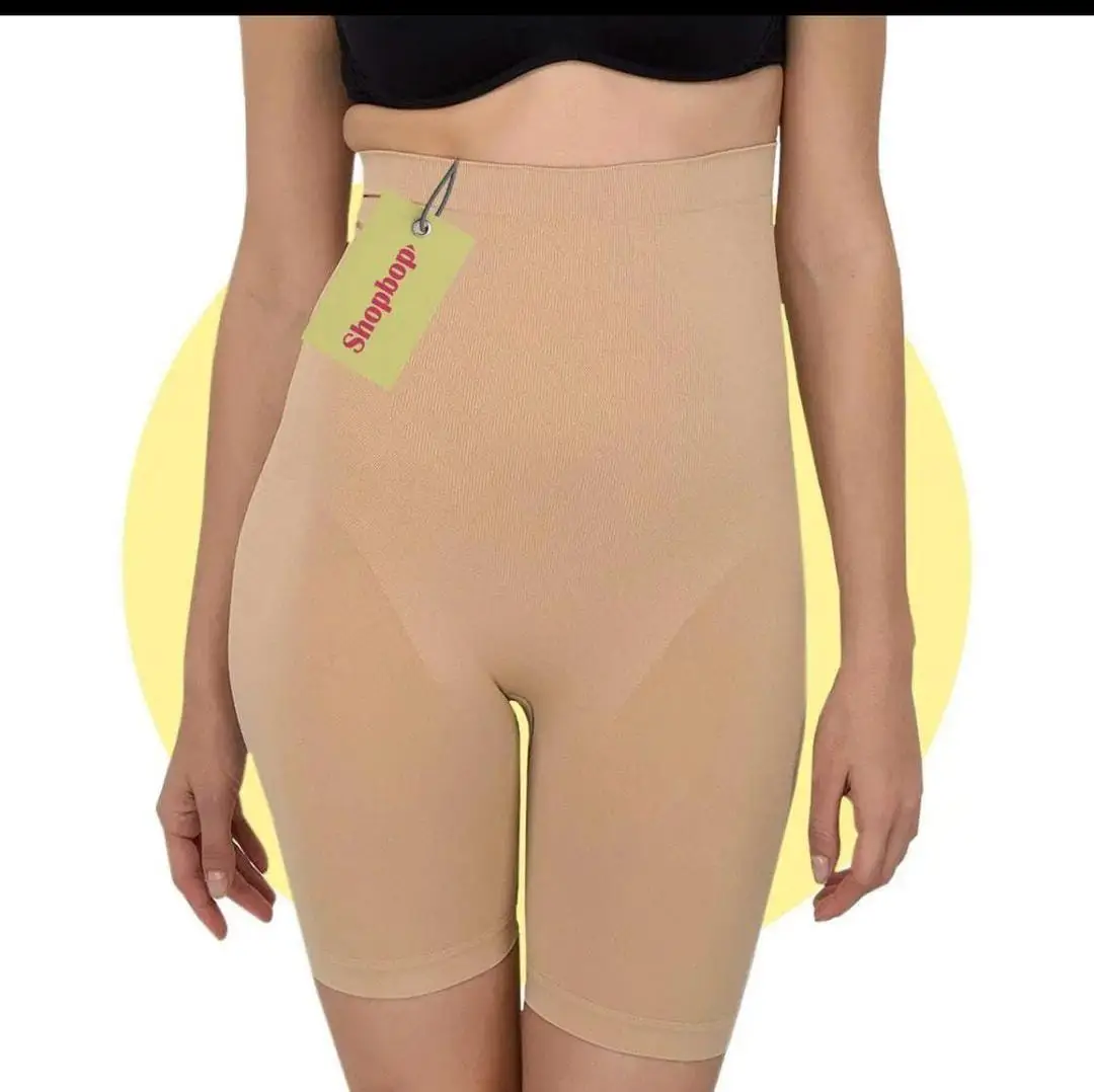 Women Shapewear Tummy Control Seamless Half Body Shaper Slimming Bodysuit Bamboo Body Shaper