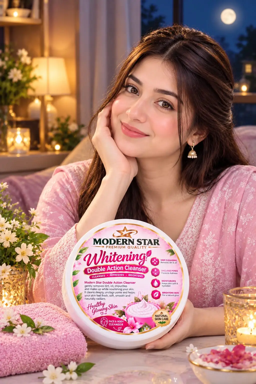 Whitening Facial Cleanser Deep Cleansing Face & Body