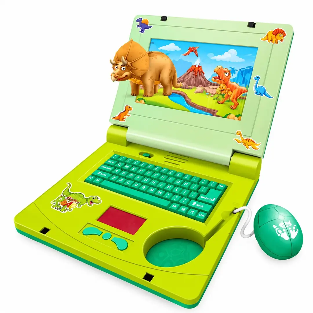 Girl's Plastic Animals Learning Laptop 1