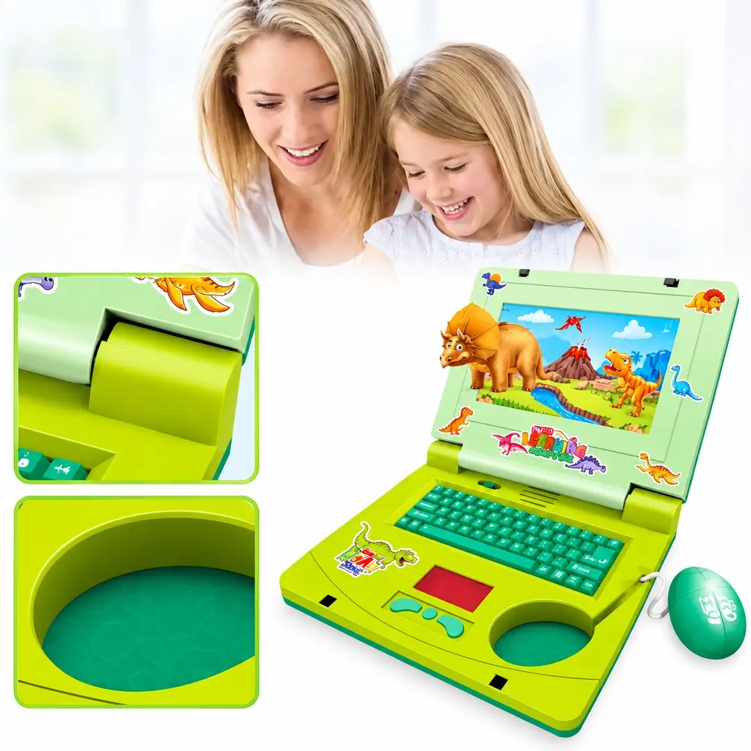 Girl's Plastic Animals Learning Laptop 1