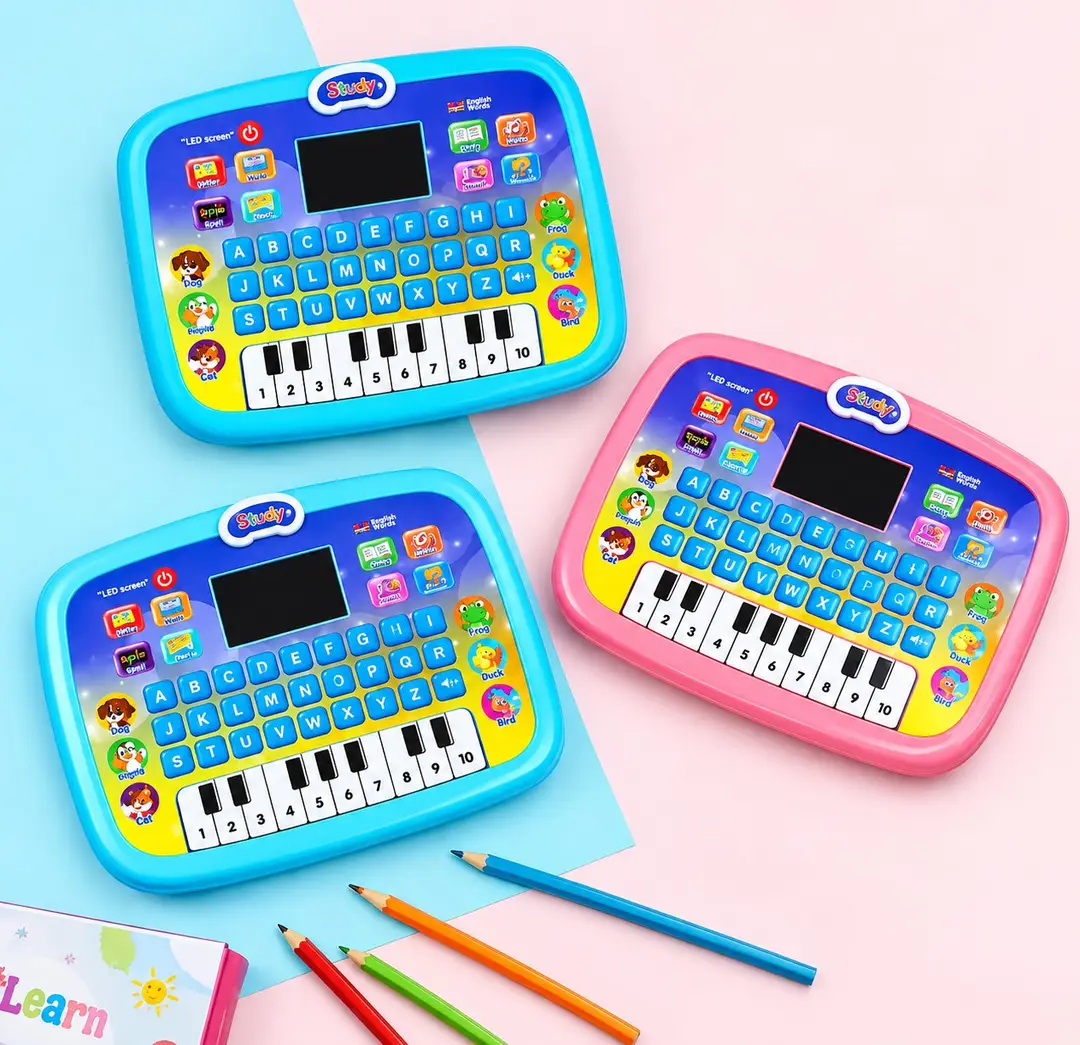 Girl's Plastic Animals Learning Laptop 1