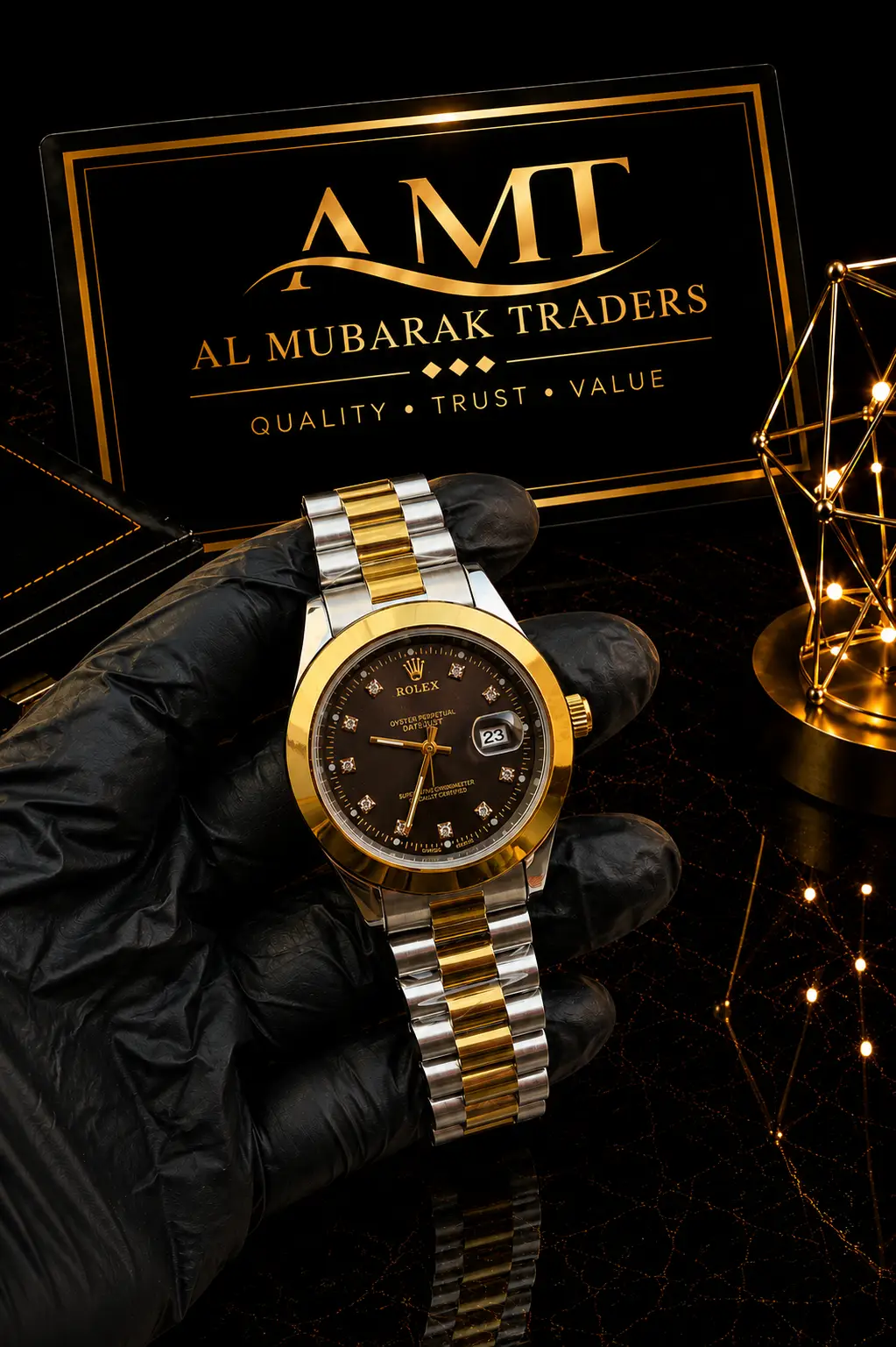 Men's Premium Analogue Watch – Stainless Steel