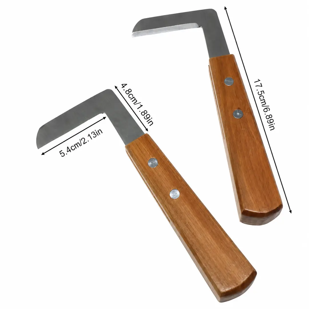 L Shape Hoof Knife Livestock Trimming Tool For Animals