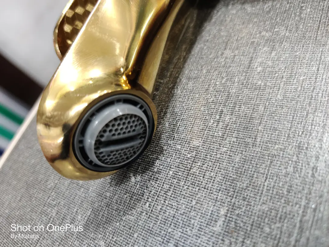 Premium Luxury Gold Plated Lever Basin Mixer Faucet