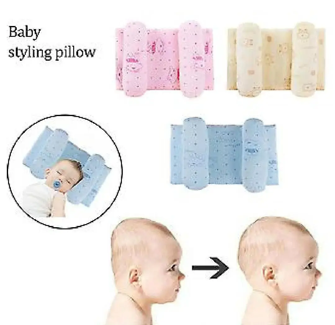 Adjustable Baby Head Shaping Pillow Baby Printed Nursing Pillow| Support Pillow