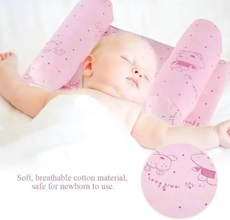 Adjustable Baby Head Shaping Pillow Baby Printed Nursing Pillow| Support Pillow