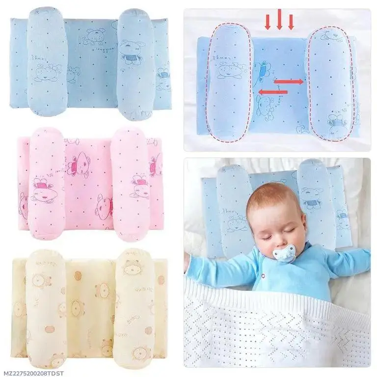 Adjustable Baby Head Shaping Pillow Baby Printed Nursing Pillow| Support Pillow