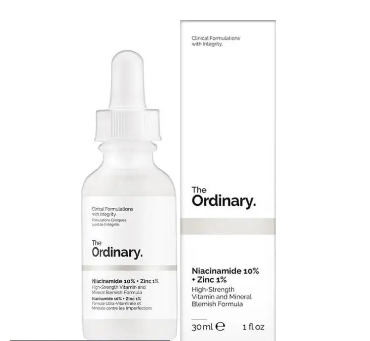 The Ordinary Niacinamide + Zinc Serum 30ml Glass Bottle