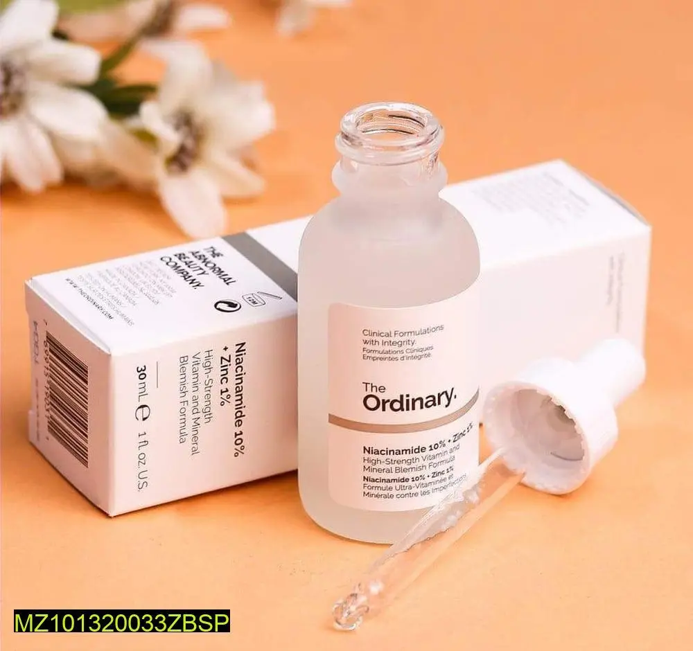 The Ordinary Niacinamide + Zinc Serum 30ml Glass Bottle