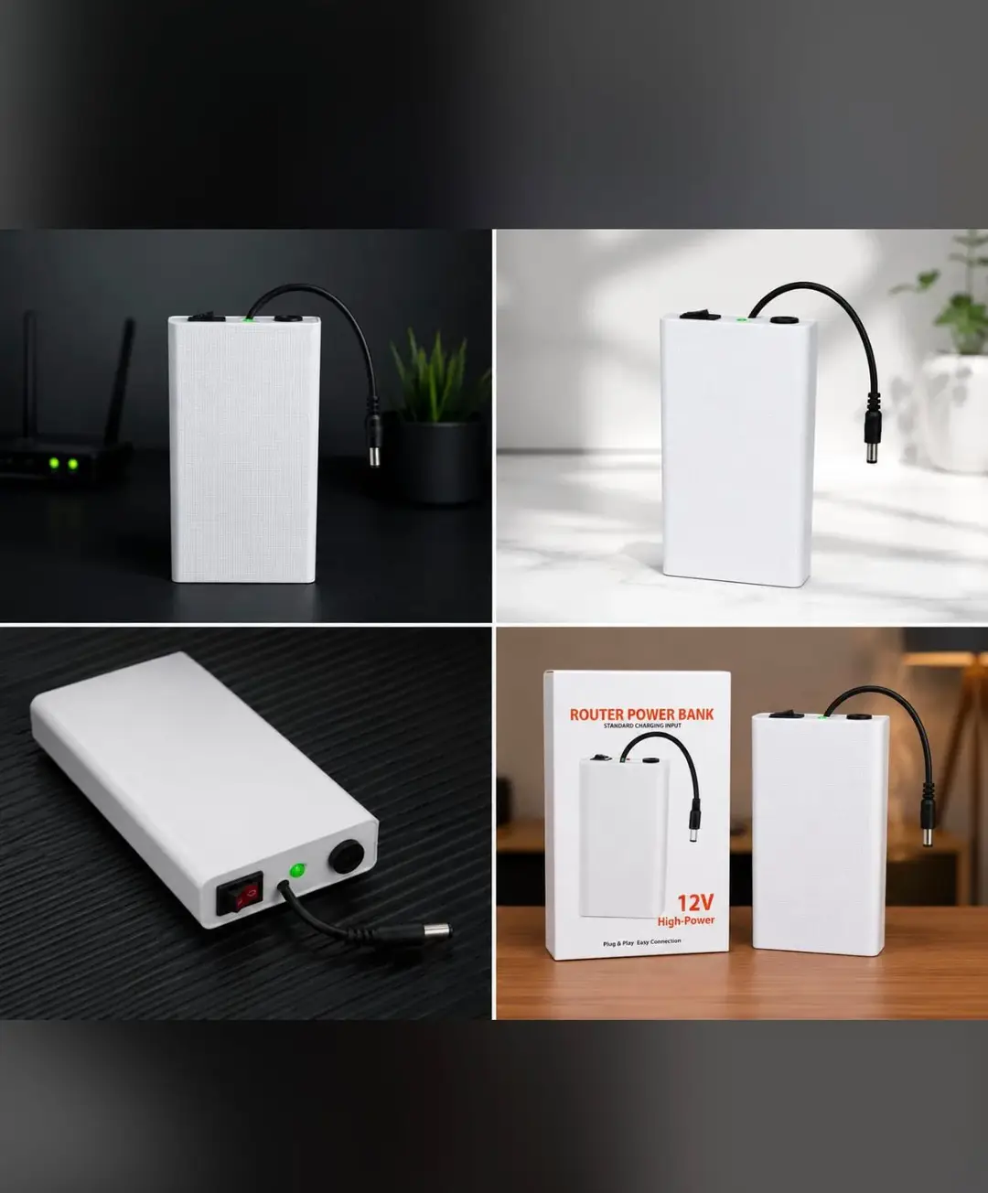 Wi-Fi Routers Power Bank Xiaomi Mi 20000 mAh 12V