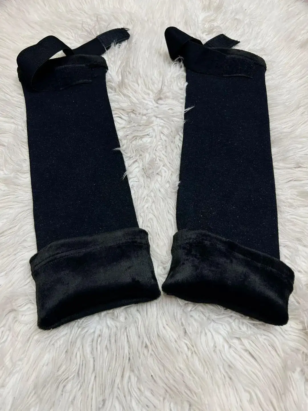 Thermal Fleece Leg Warmers for Winter Warmth