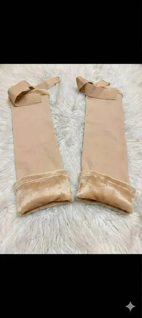 Thermal Fleece Leg Warmers for Winter Warmth