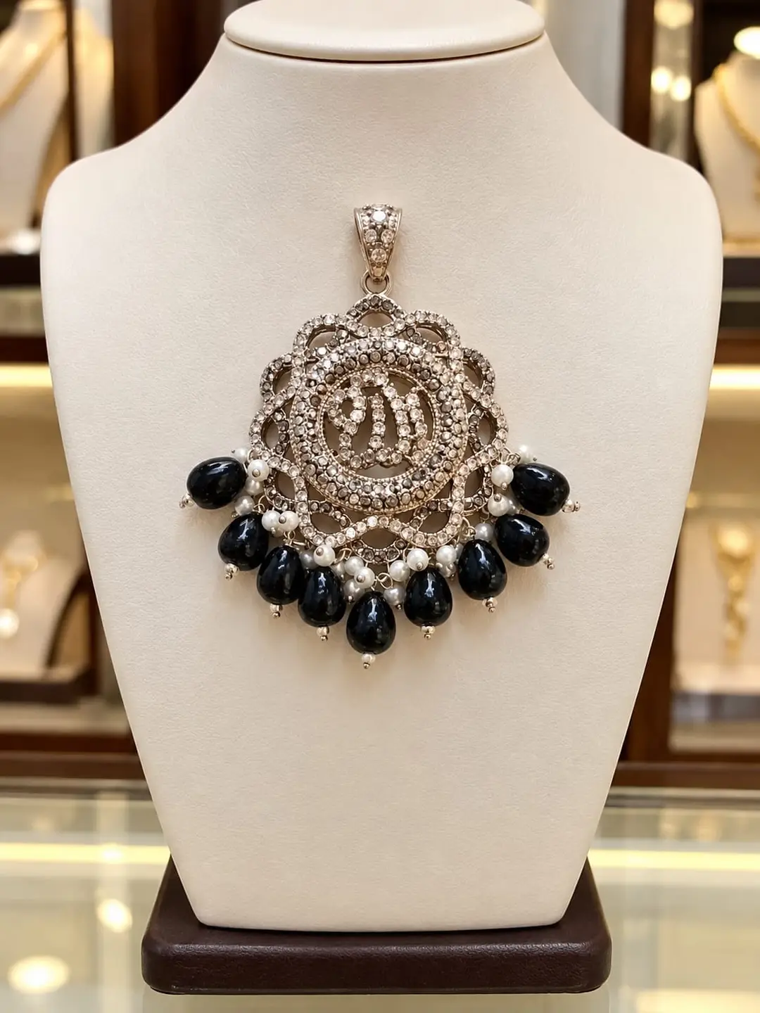 Fancy Antique Plated Artificial Stones Artificial Set