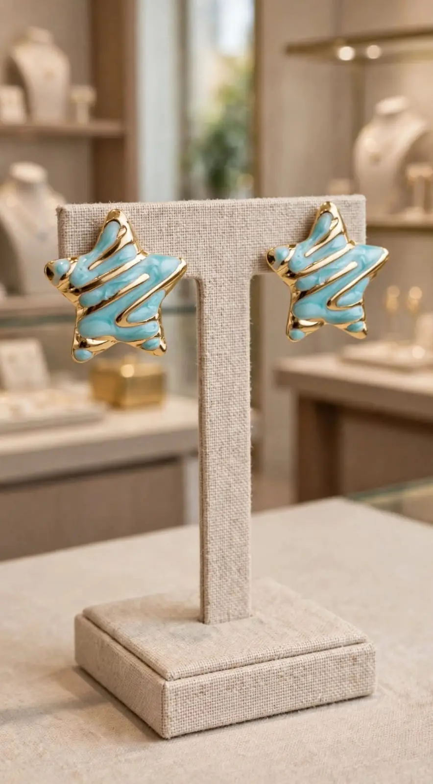 Bridal Antique Plated Artificial Stones Earrings