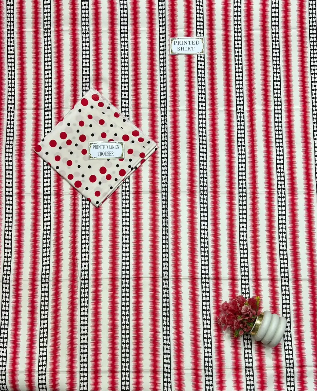 2 Pcs Women's Unstitched Printed Suit