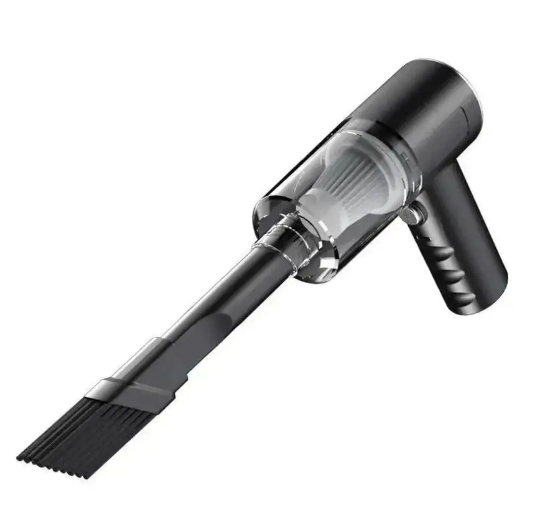 Portable 3-in-1 Vacuum 120W Rechargeable Black| 3 In 1 Portable Car Vacuum Cleaner