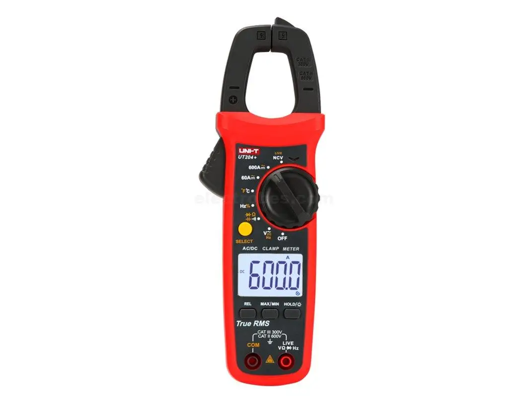 UT204+UNI T Digital 600A AC DC Current  Multimeter
