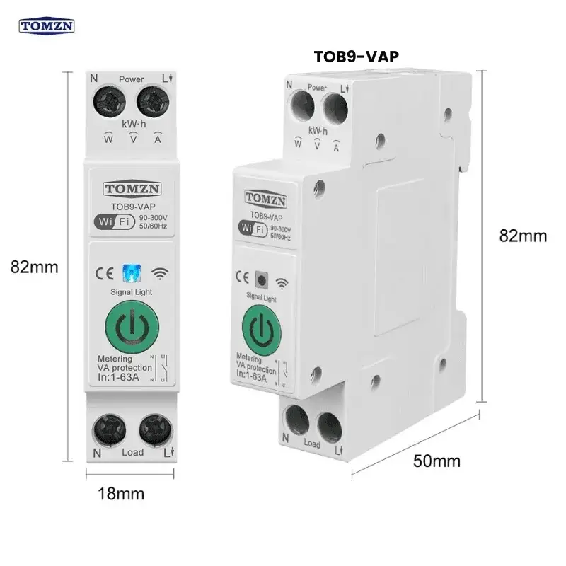 TOB9-VAP | Tomzn wifi Breaker