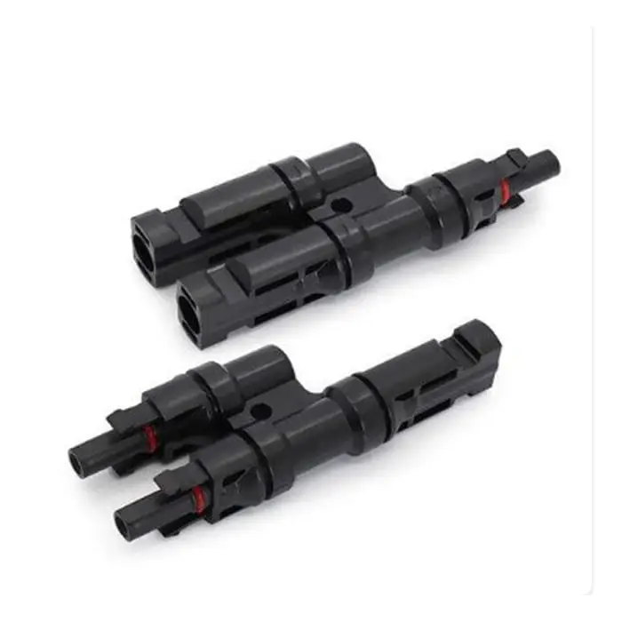 1500V DC 2 in 1 T Type MC4 branch connectors Leader 