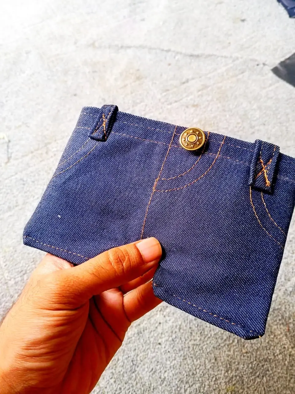 Men's Denim Wallet