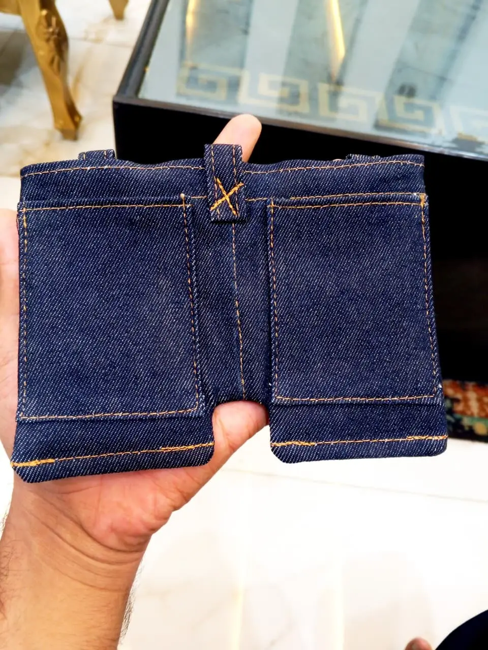 Men's Denim Wallet