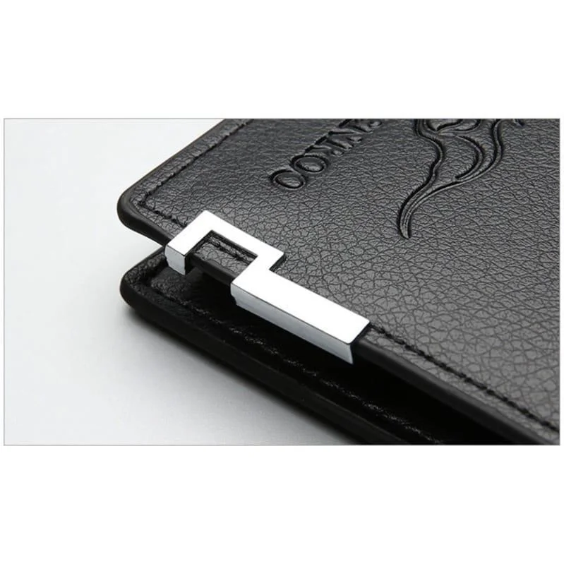 Men's Vintage Long Folder Leather Wallet