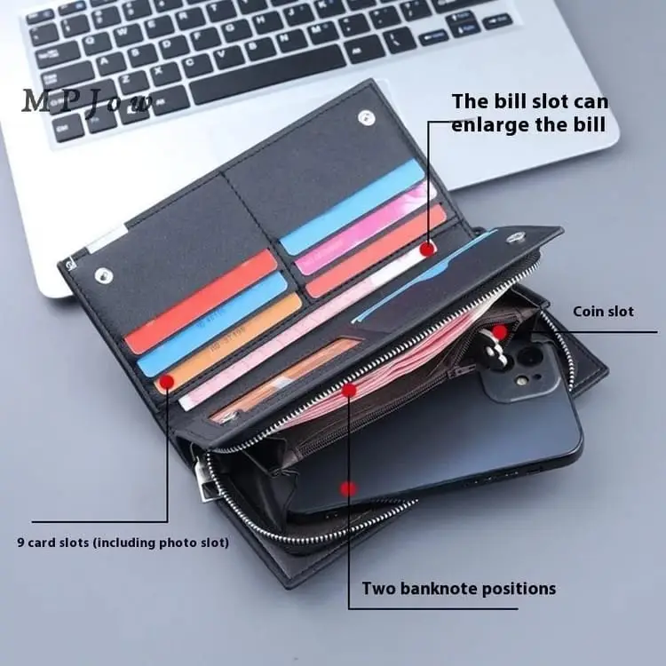 Unisex Balebaily Long Wallet