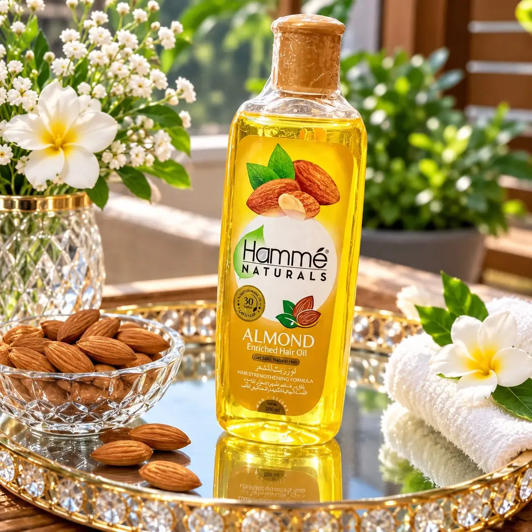 HAMME NATURALS ALMOND OIL 3PACK
