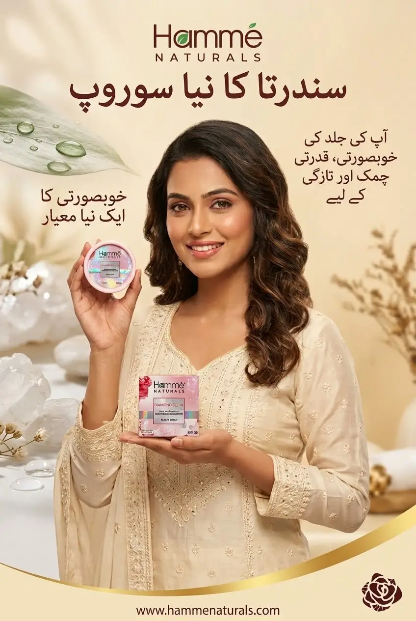 HAMME NATURALS DIAMOND GLOW  CREEM  6PACK