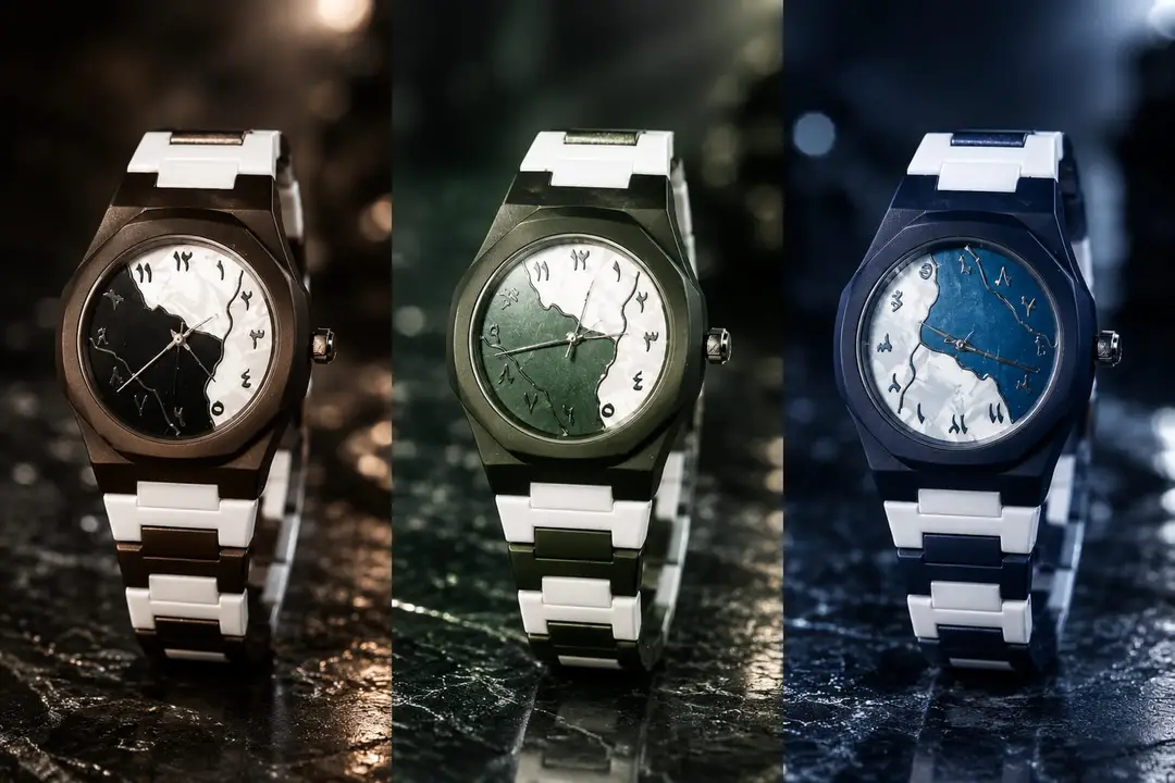 AURA Watch Mix Colour Men's Imported Quality Watch