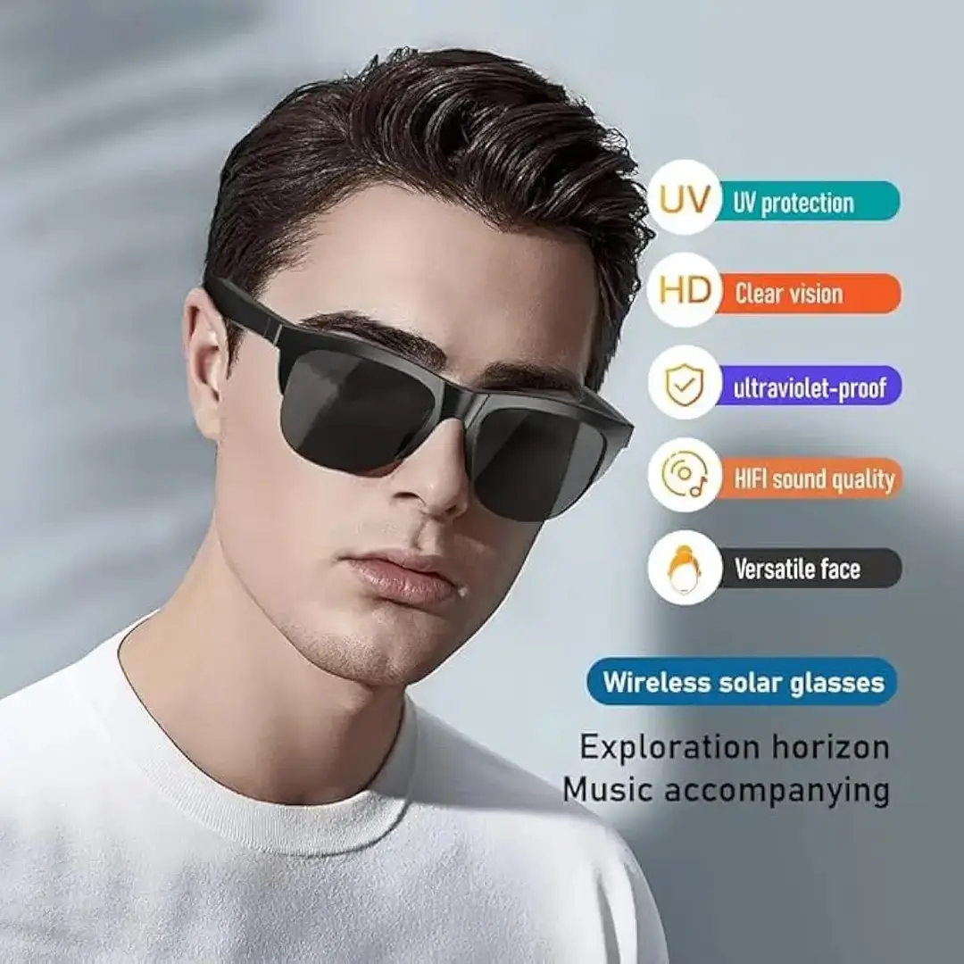 Smart Glasses For Traveling, Protects Eye Harmful Radiations