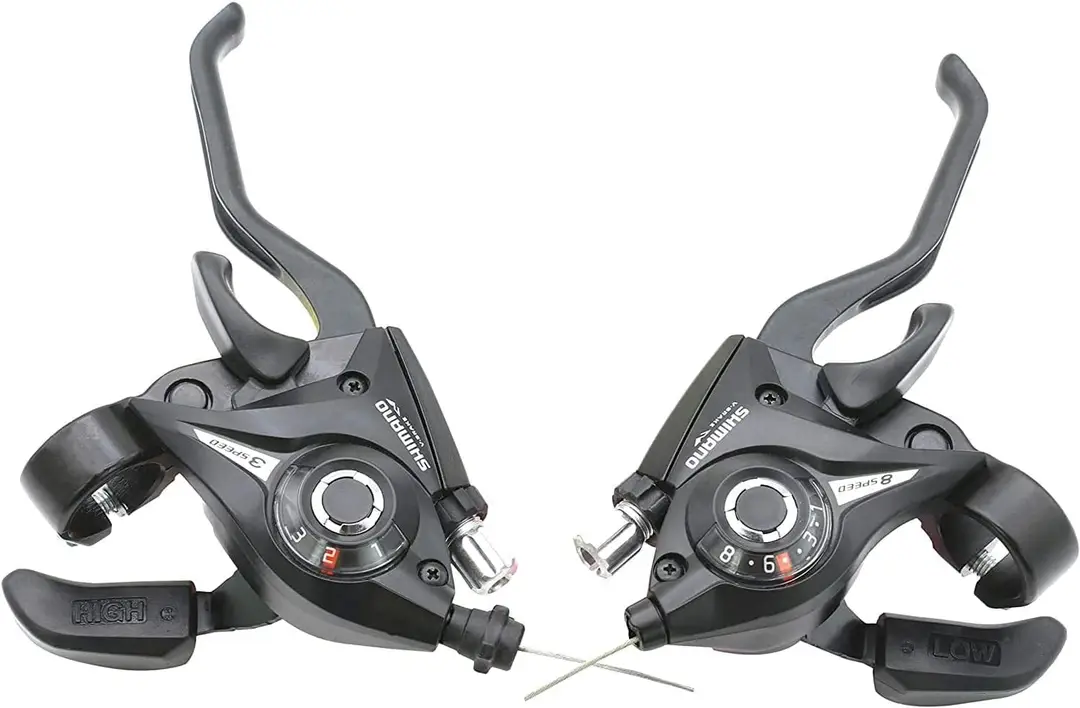 Durable Shimano Cycle Gear Shifter Lever Set For MTB Bicycle
