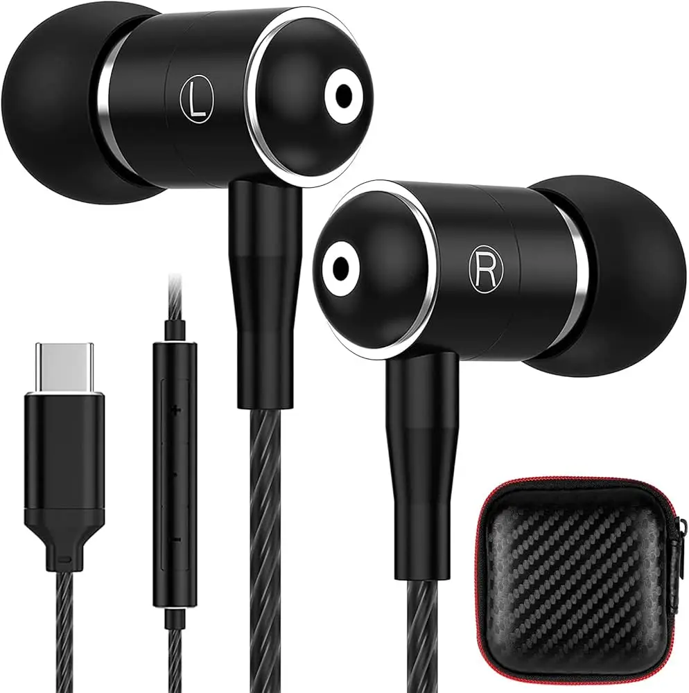 PACK OF 2 MIGHTY TYPE C Handfree Clear Voice Wired Earphones