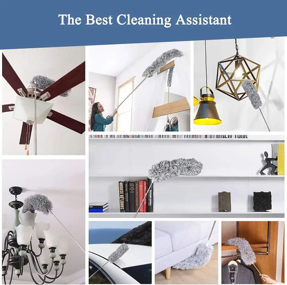 Affordable And Effective Solution Microfiber Fan Duster