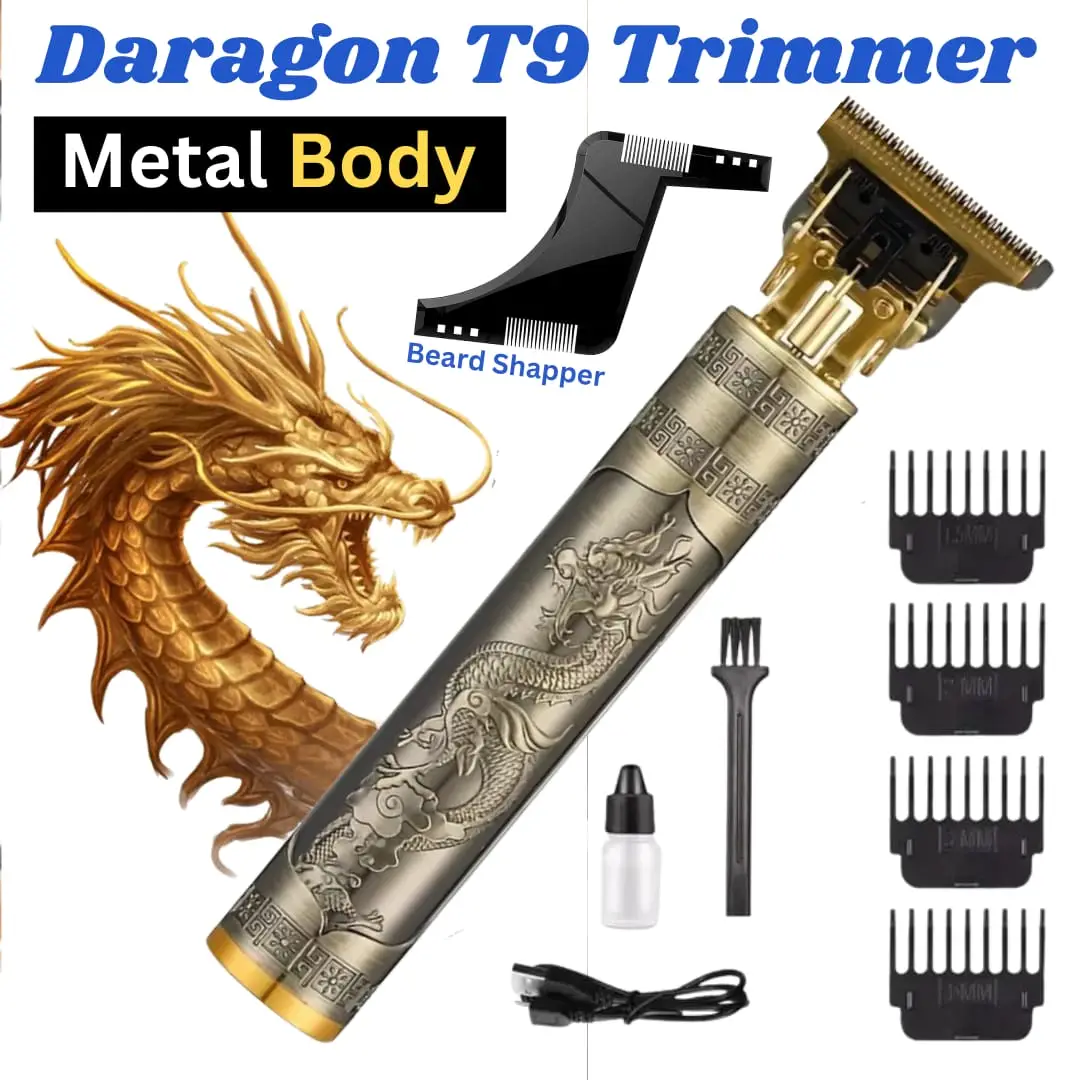 Foil Blade Unisex Hair Trimmer T9 Vintage Trimmer Mens