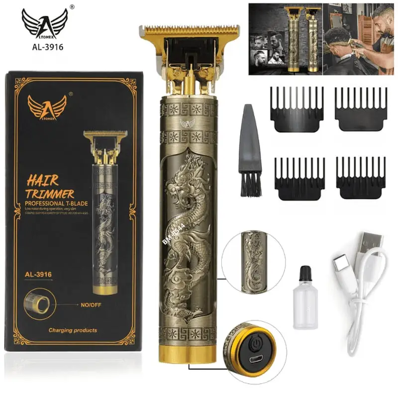 Foil Blade Unisex Hair Trimmer T9 Vintage Trimmer Mens