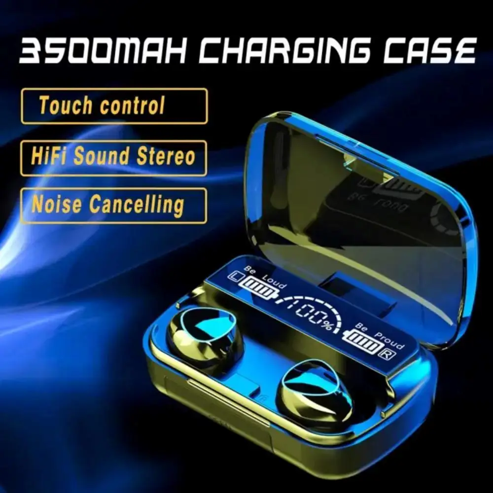 M10 Long-Lasting Battery With Fast Charge 12 Earbuds