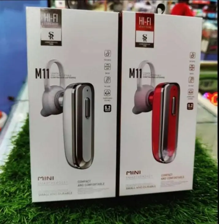 M11 Black Long-Lasting Battery With Fast Charge Airpods