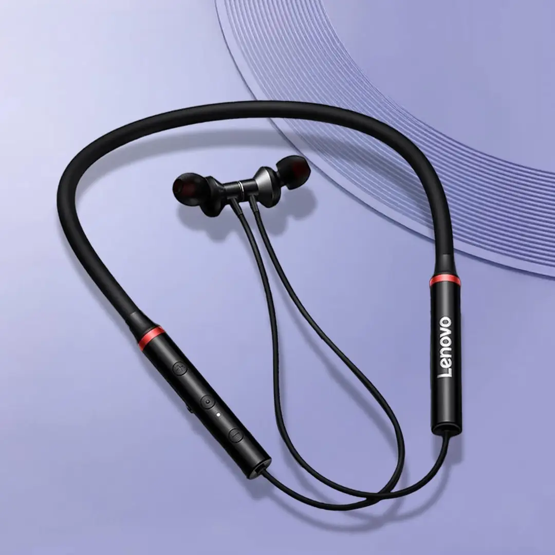 PACK OF 2 LenovoLong-Lasting Battery Wireless Neckband