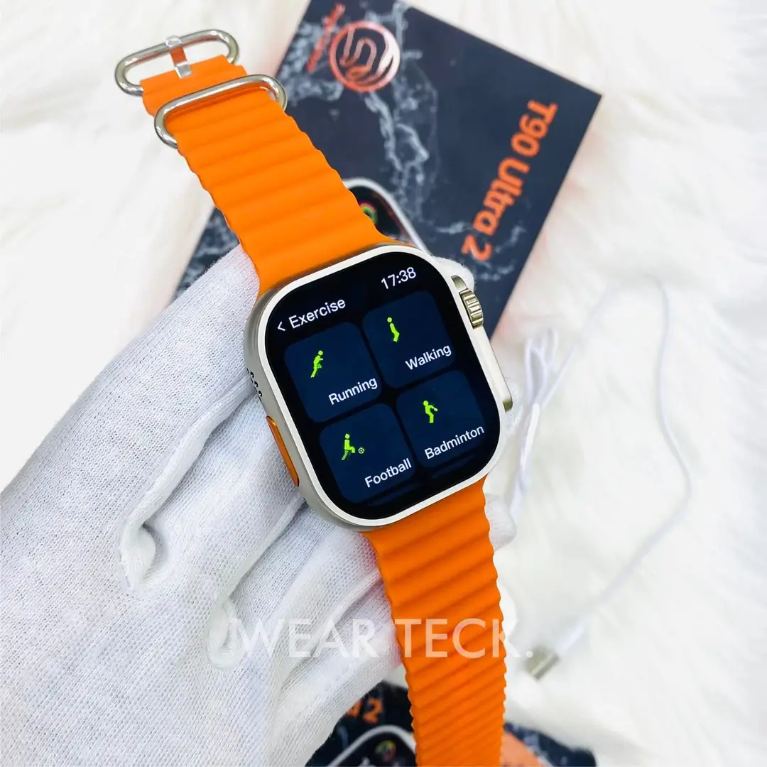 Luxury T90 Ultra 2 Wrist Watch HD Touch Screen Android