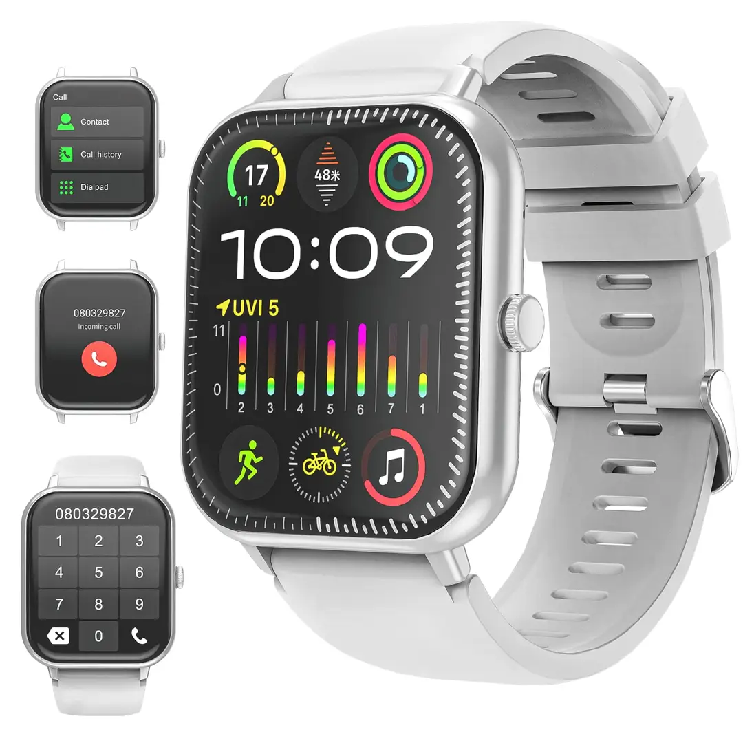 7 Stylish Bands With Series 11 Bluetooth Smart Watch Set