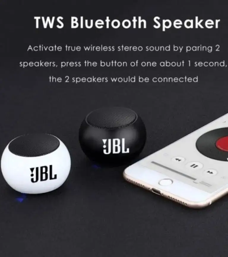 PACK OF 2 JBL Mini Speaker Voice Control Amazon Speaker