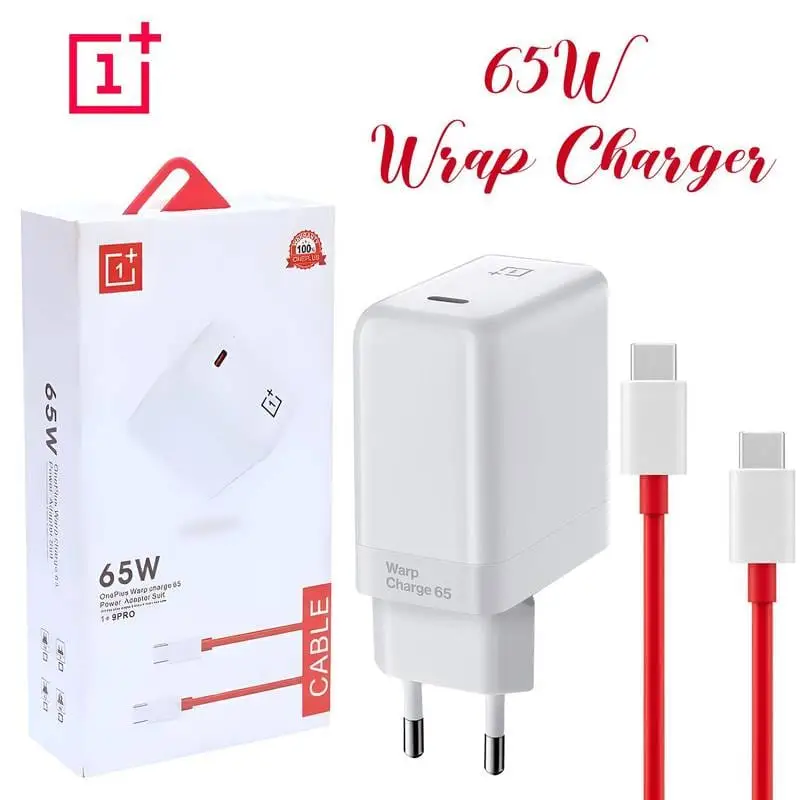 3 in 1 Power Adapter ONEPLUS 65W Charger Fast Pack Of 1
