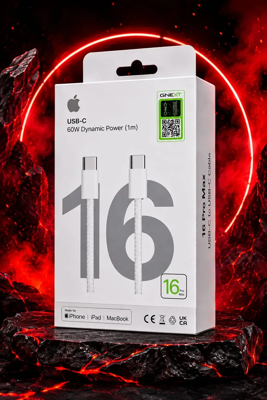 Cable 3 in 1 16 Pro Max C to C Cable Fast Charging cable