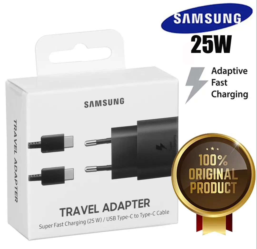 Heavy Duty 25W Samsung Charger | 3 in 1 Fast Charging Pack