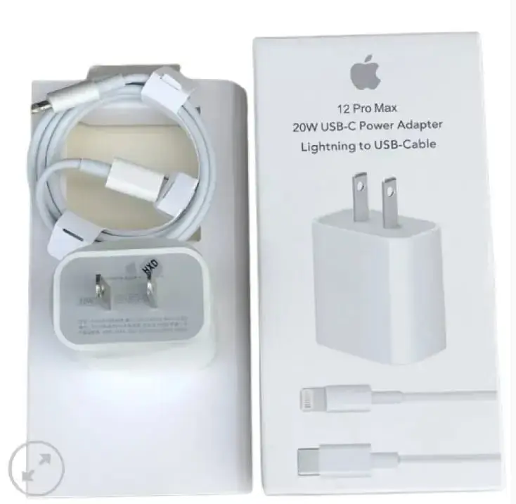 iPhone 20W Fast Charger 2 Pin 3in1 Mobile Power Adapter